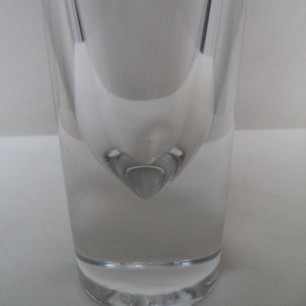 Carlo Moretti 1980’s Stiletto Bullet Cocktail Glasses Made in Italy Signed 6.8" - Picture 4 of 8